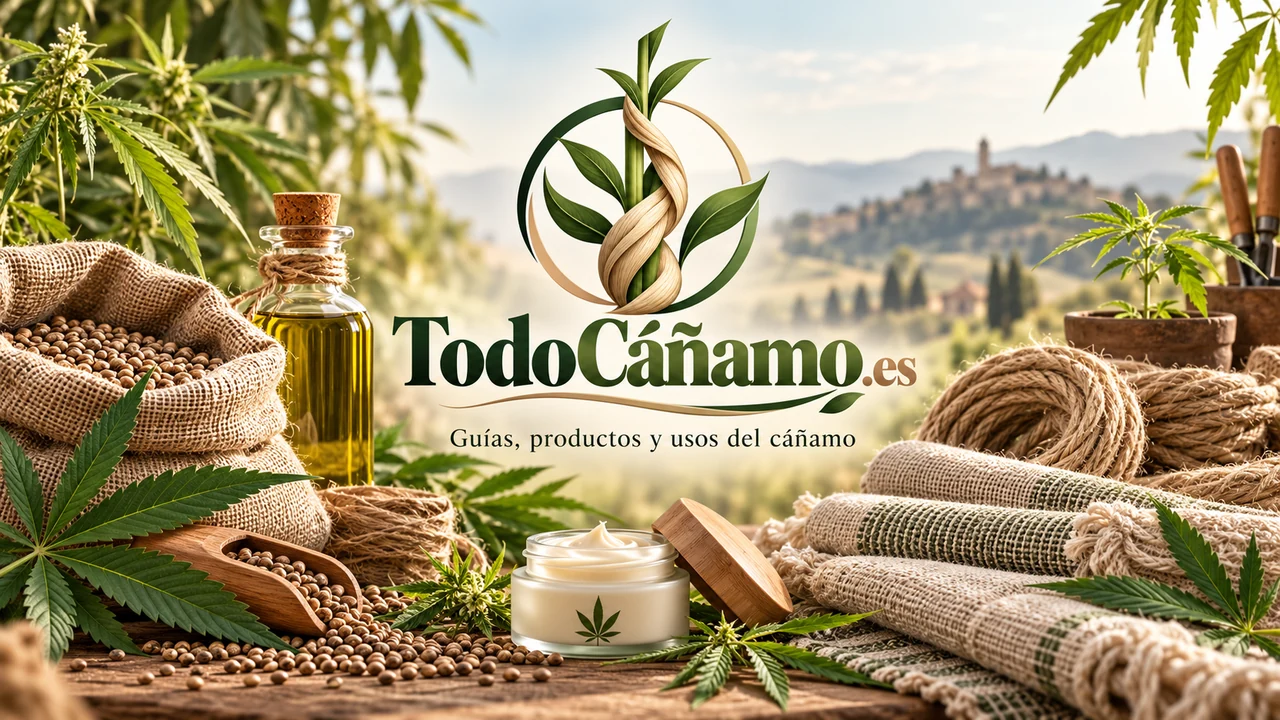 TodoCáñamo.es: fibras, cuerdas, semillas y productos de cáñamo en una composición de marca